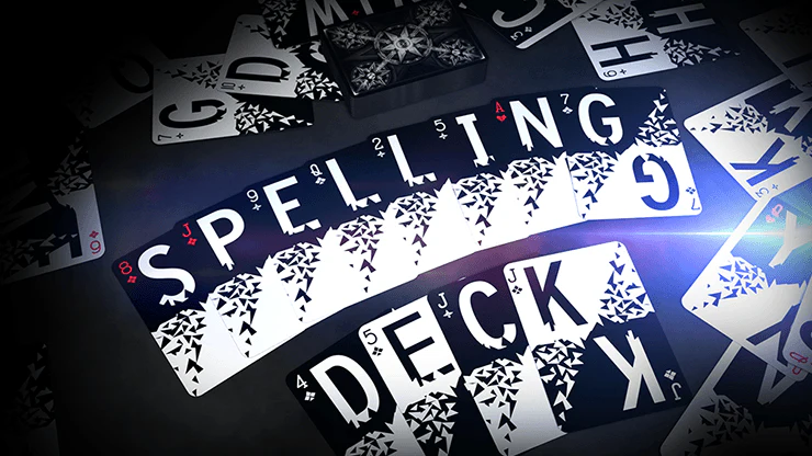 Blades WTF Spelling Playing Cards USPCC - Image 4