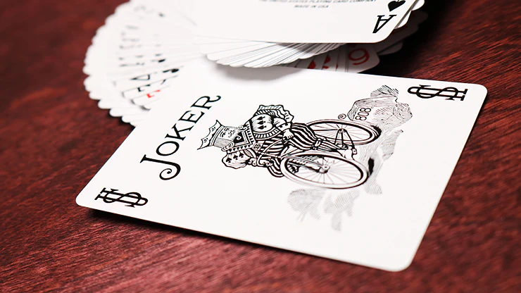 Blue Rider Back Bicycle Playing Cards - Image 5