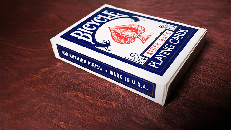 Blue Rider Back Bicycle Playing Cards - Image 6