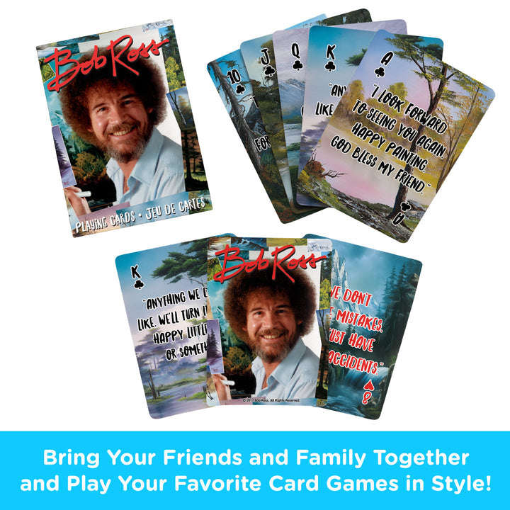 Bob Ross Quotes v1 Playing Cards Aquarius - Image 6