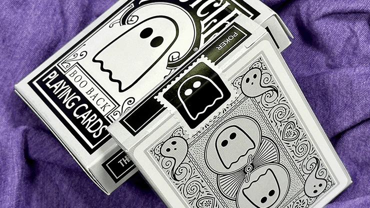Boo Back Grey Bicycle Playing Cards - Image 2