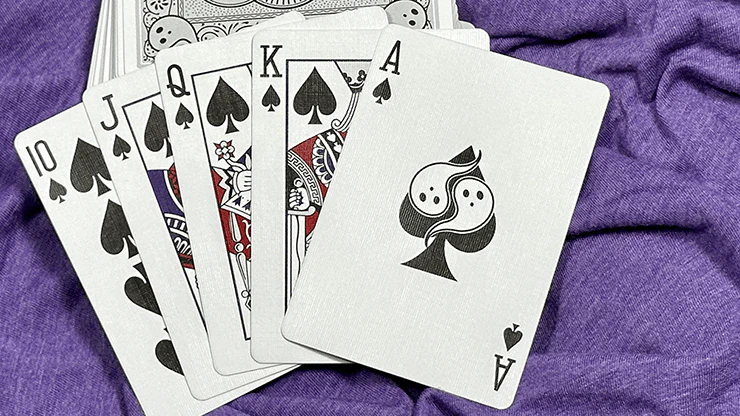 Boo Back Grey Bicycle Playing Cards - Image 3