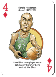 Boston Basketball Heroes Playing Cards - Image 3