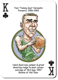 Boston Basketball Heroes Playing Cards - Image 4