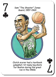 Boston Basketball Heroes Playing Cards - Image 6