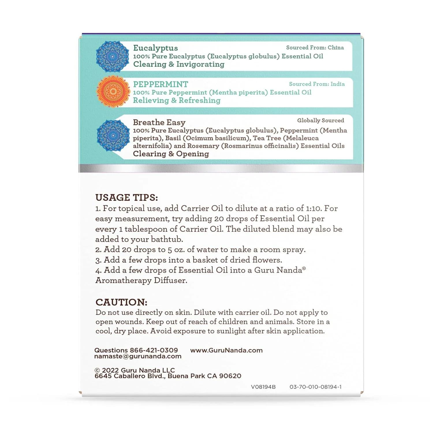 Breathe Essential Oil 3 Pack Set - Image 8