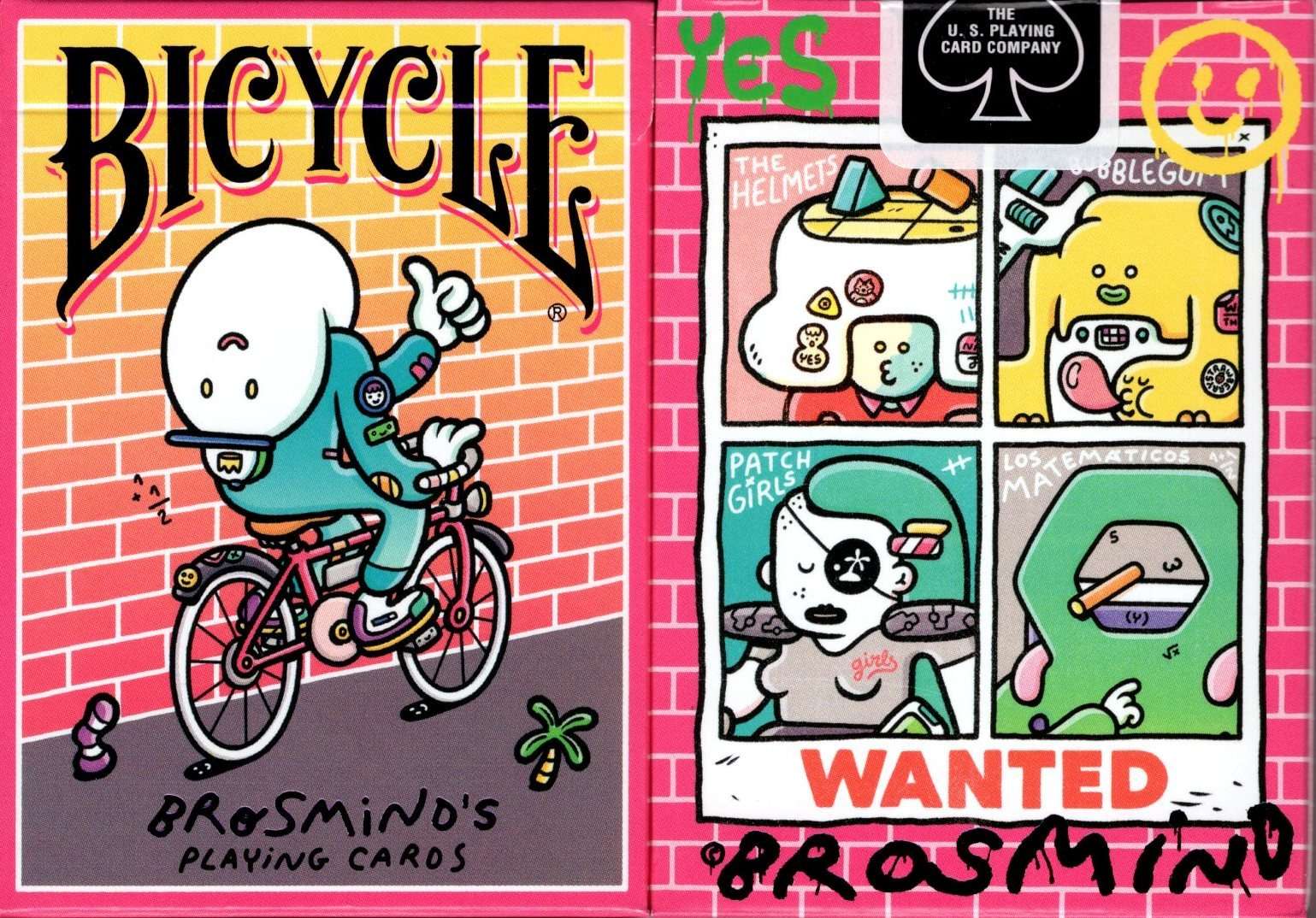 Brosmind's Four Gangs Bicycle Playing Cards