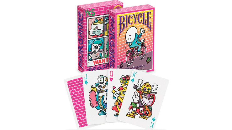 Brosmind's Four Gangs Bicycle Playing Cards - Image 3