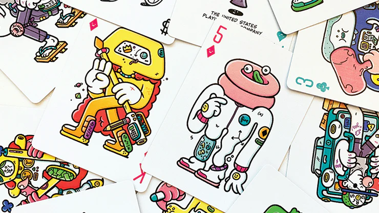 Brosmind's Four Gangs Bicycle Playing Cards - Image 4