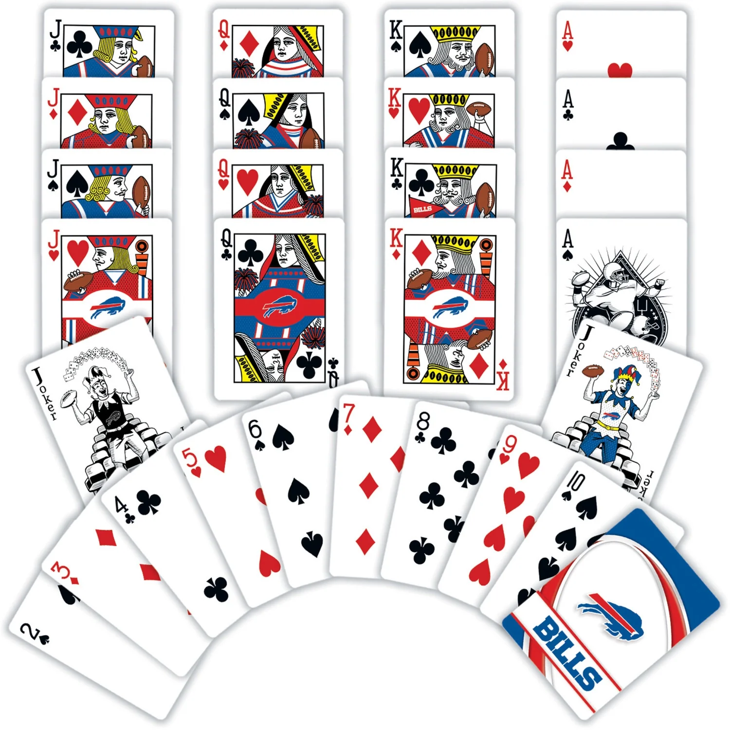 Buffalo Bills Playing Cards - Let's Go Buffalo! - Image 3