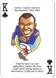 Buffalo Football Heroes Playing Cards - Image 4