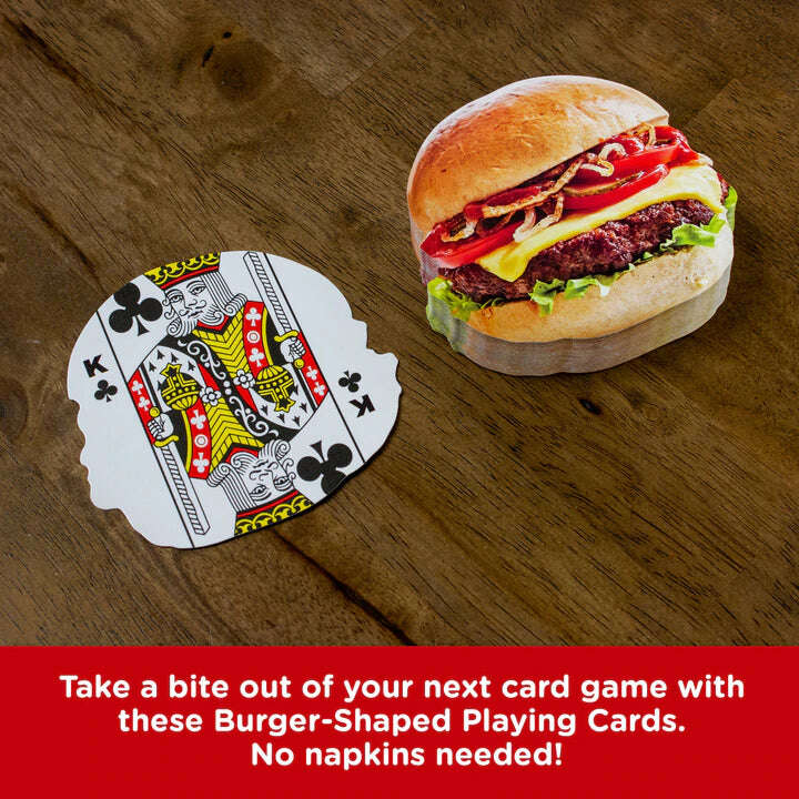 Burger Shaped Playing Cards GAMAGO - Image 3