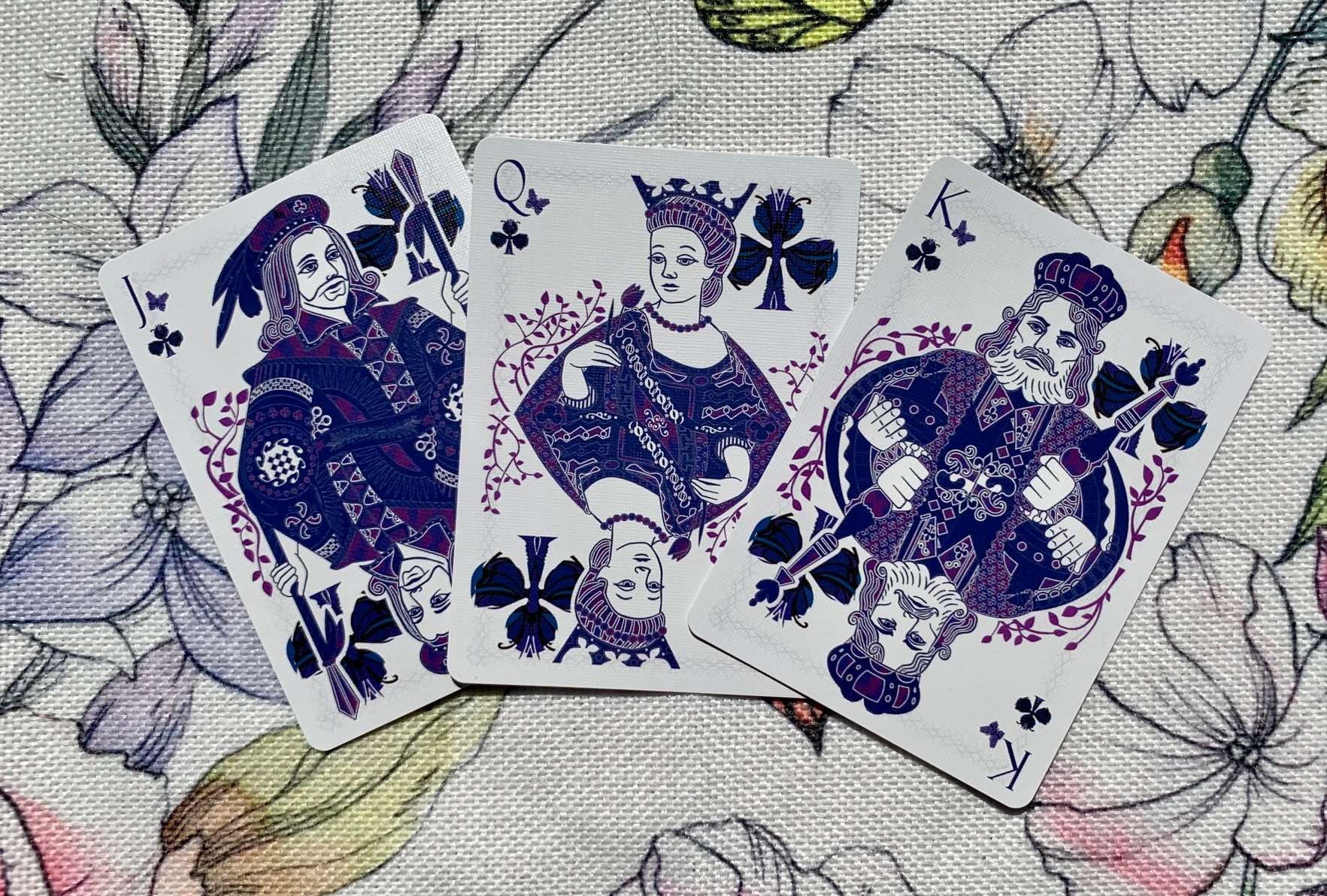 Butterfly Bicycle Playing Cards - Image 8
