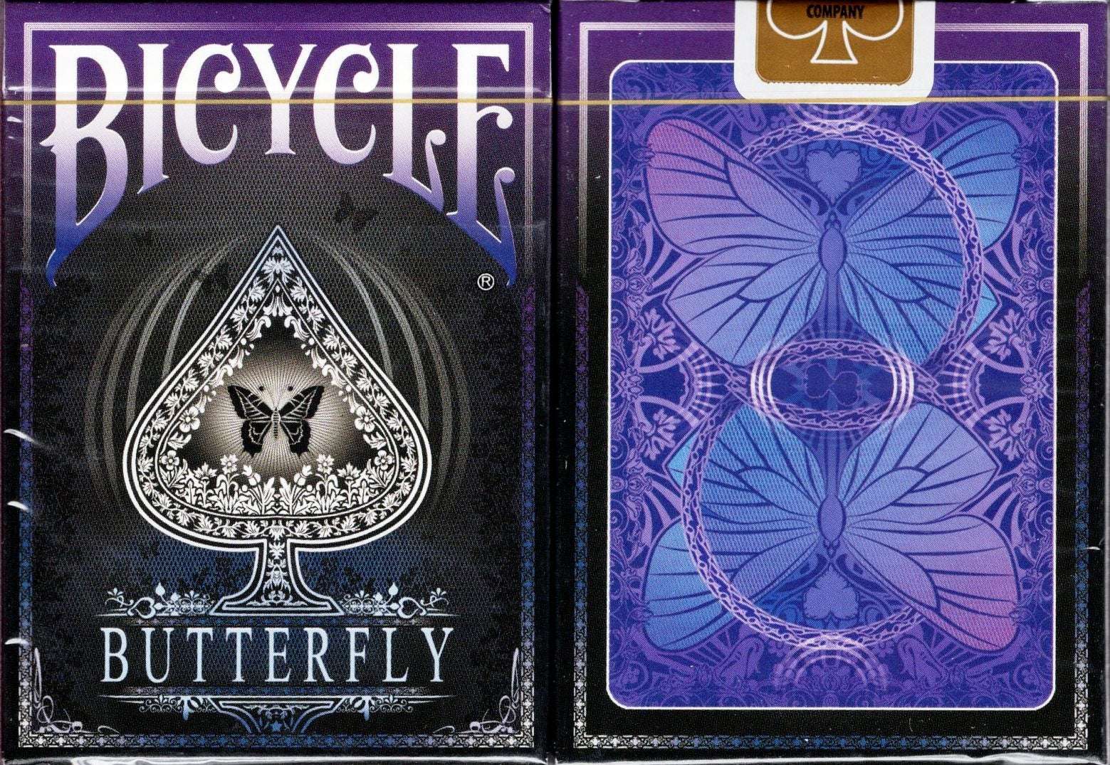 Butterfly Gilded Bicycle Playing Cards - Image 3