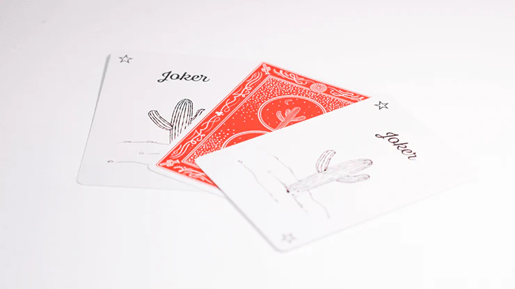 Cactus Standards Red Playing Cards USPCC - Image 6
