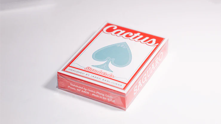 Cactus Standards Red Playing Cards USPCC - Image 7
