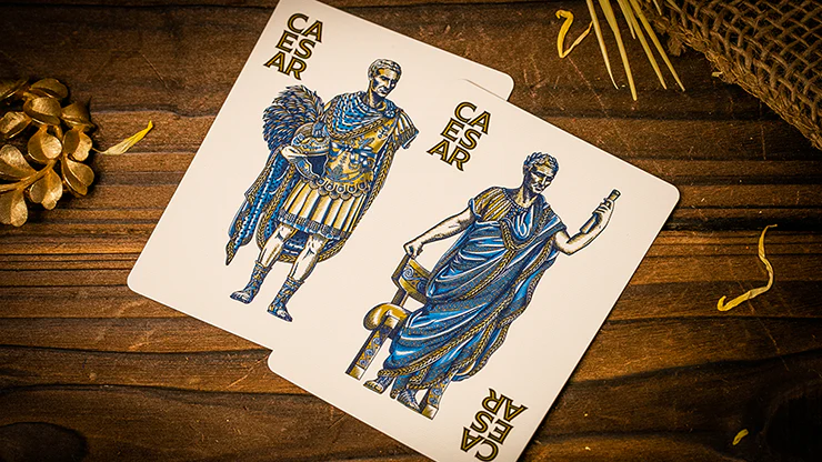 Caesar Playing Cards Blue TWPCC - Image 2