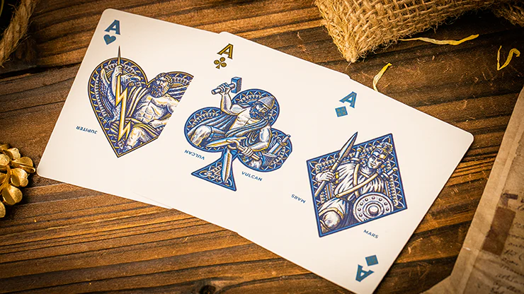 Caesar Playing Cards Blue TWPCC - Image 6