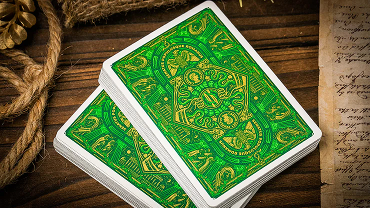 Caesar Playing Cards Green TWPCC - Image 6