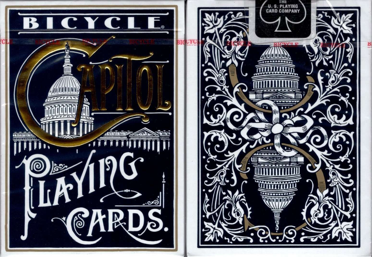 Capitol Navy Bicycle Playing Cards
