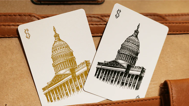 Capitol Navy Bicycle Playing Cards - Image 2