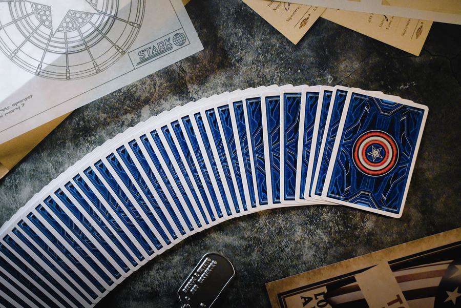 Captain America Deluxe Playing Cards USPCC - Image 10