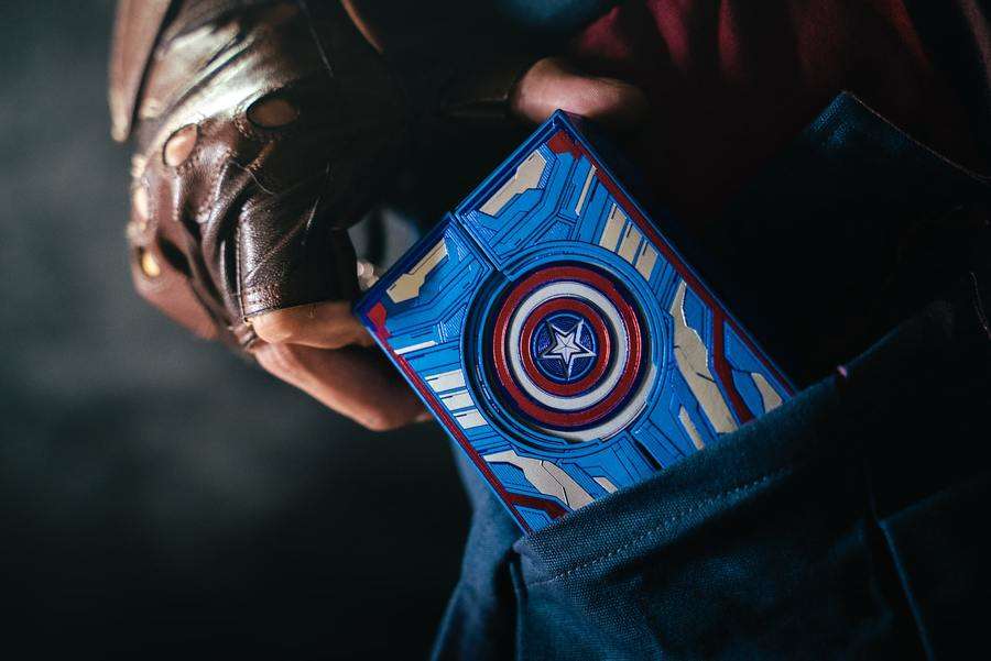 Captain America Deluxe Playing Cards USPCC - Image 17