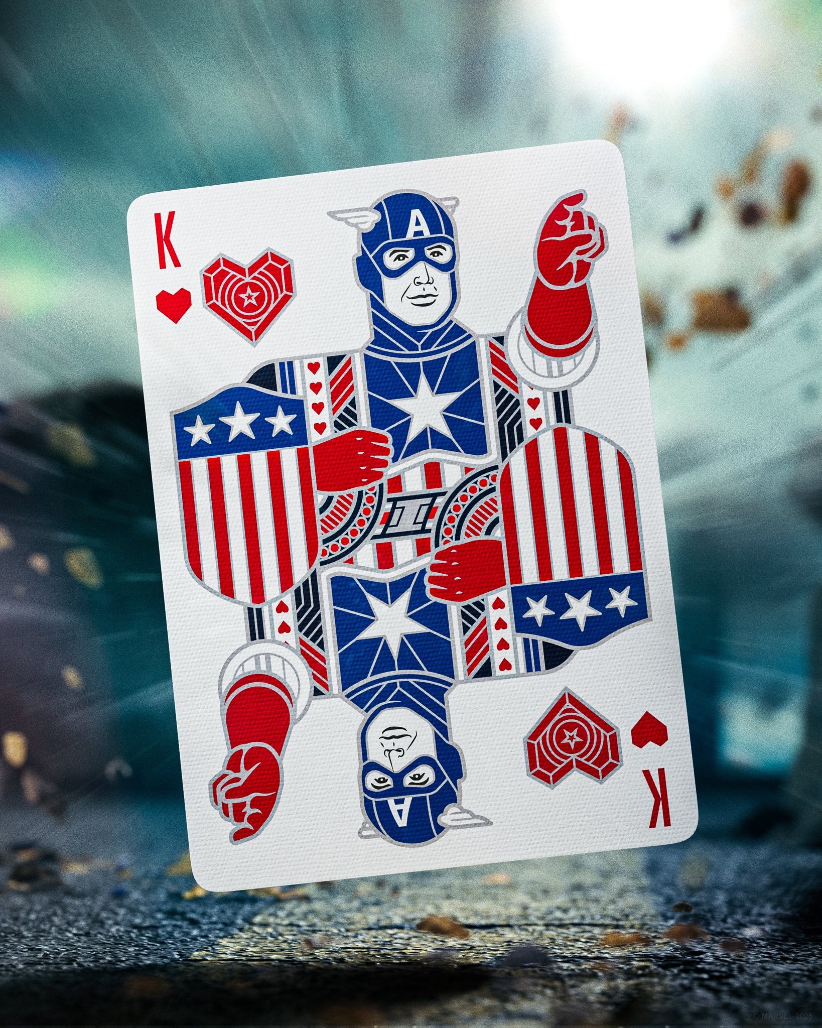 Captain America Playing Cards by Theory11 - I Can Shuffle These All Day - Image 4