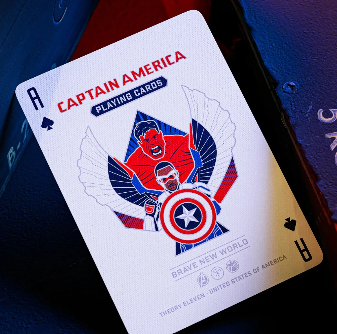 Captain America Playing Cards by Theory11 - I Can Shuffle These All Day - Image 6