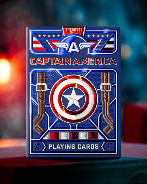 Captain America Playing Cards by Theory11 - I Can Shuffle These All Day - Image 7