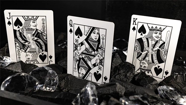 Carbon Diamond Marked Playing Cards USPCC - Image 3