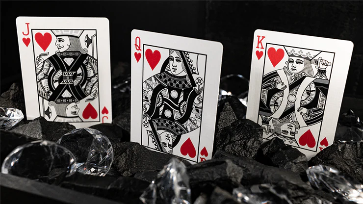 Carbon Diamond Marked Playing Cards USPCC - Image 5