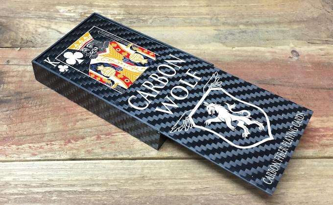 Carbon Fiber Wolf Playing Cards - Image 4