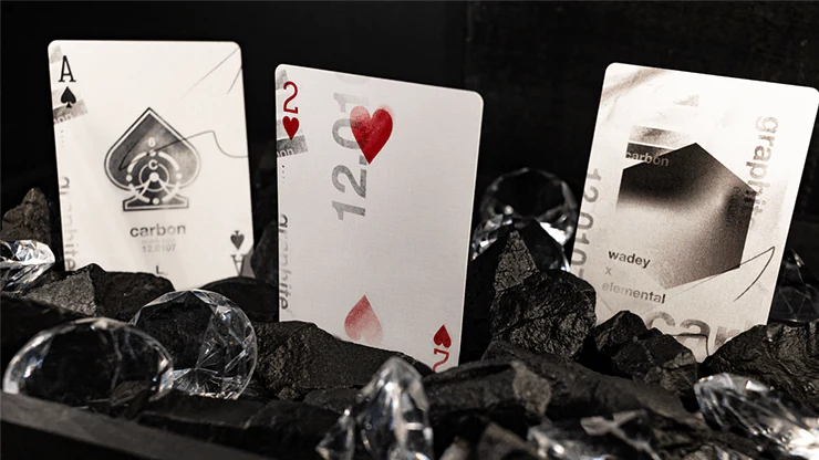 Carbon Graphite Playing Cards USPCC - Image 4