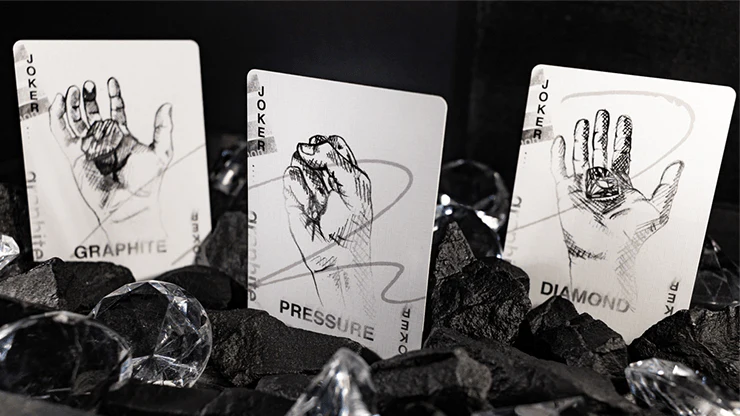 Carbon Graphite Playing Cards USPCC - Image 5