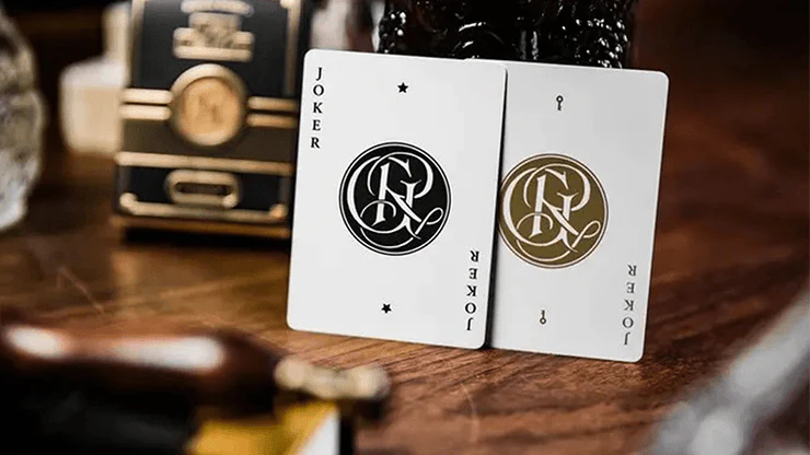 Card College The Elegant Box White Playing Cards 2 Deck Set Deck USPCC - Image 2