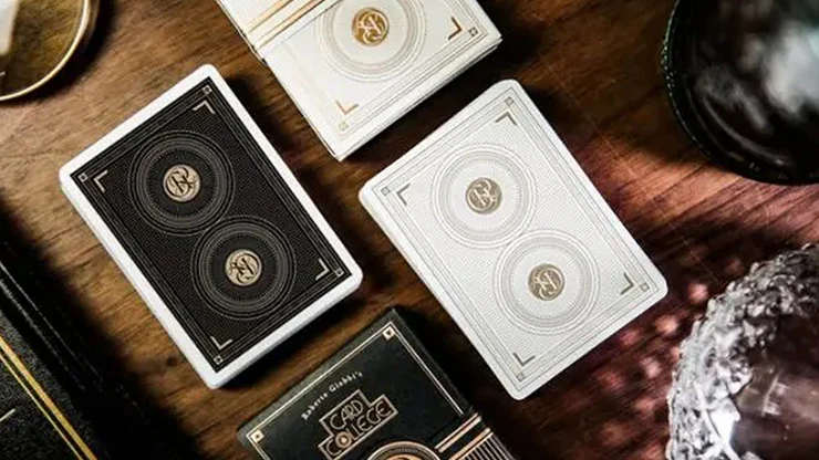 Card College The Elegant Box White Playing Cards 2 Deck Set Deck USPCC - Image 5