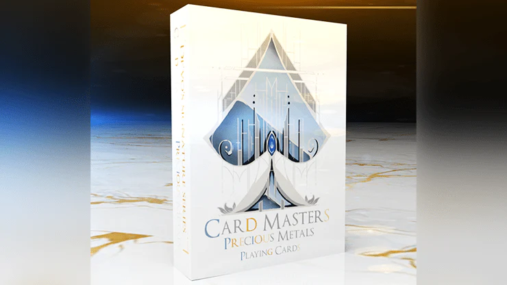 Card Masters Precious Metal White Playing Cards USPCC - Image 7