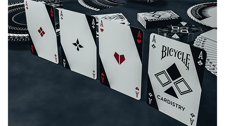 Cardistry Black & White Bicycle Playing Cards - Image 5