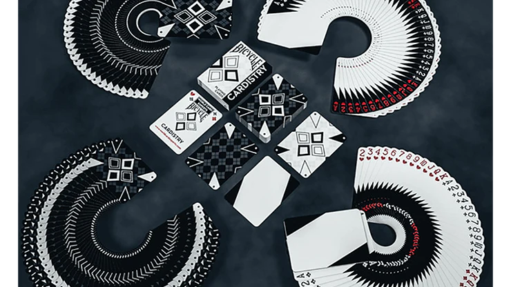 Cardistry Black & White Bicycle Playing Cards - Image 6