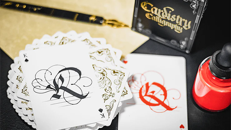 Cardistry Calligraphy Golden Foil Playing Cards TPCC - Image 2