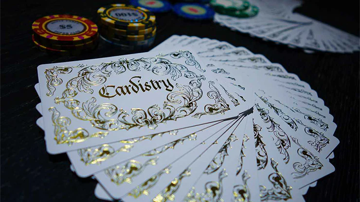 Cardistry Calligraphy Golden Foil Playing Cards TPCC - Image 5