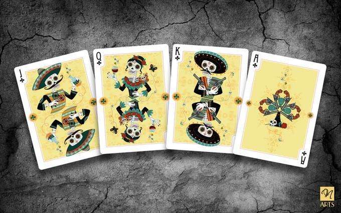 Carnaval De Muertos Playing Cards NPCC - Alheli & Marigold - Image 8