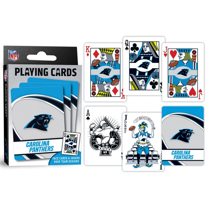 Carolina Panthers Playing Cards by Masterpieces - Image 3