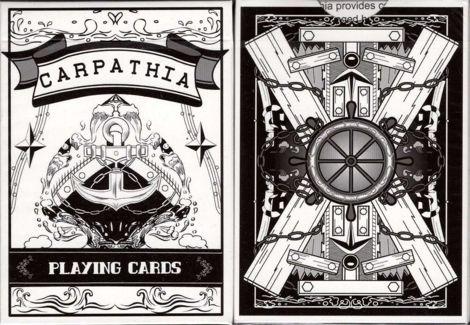 Carpathia Playing Cards USPCC