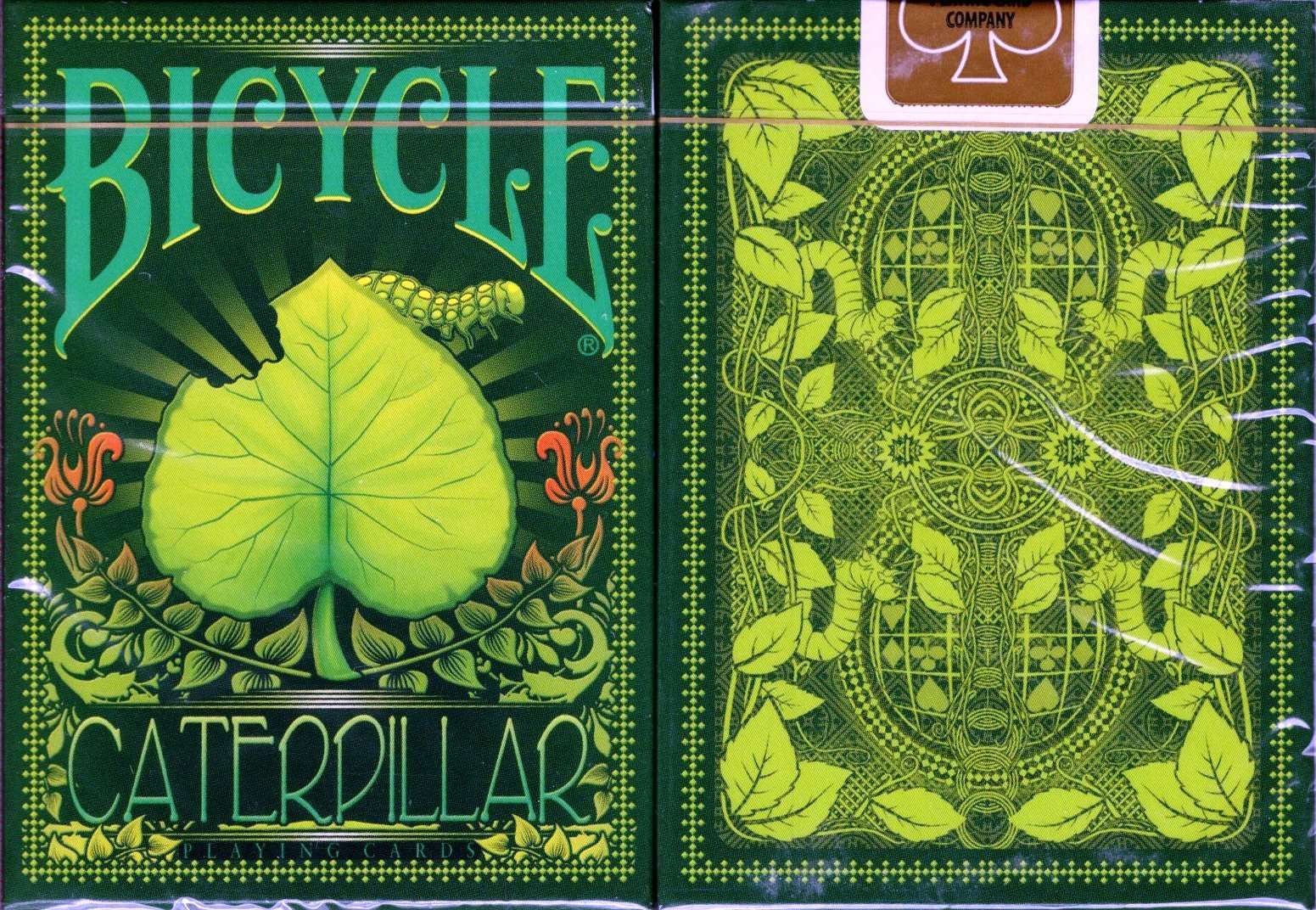 Caterpillar Gilded Bicycle Playing Cards - Image 2