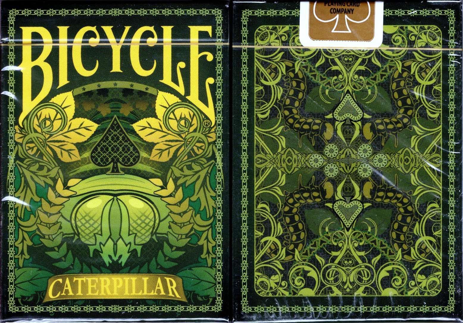 Caterpillar Gilded Bicycle Playing Cards - Image 3