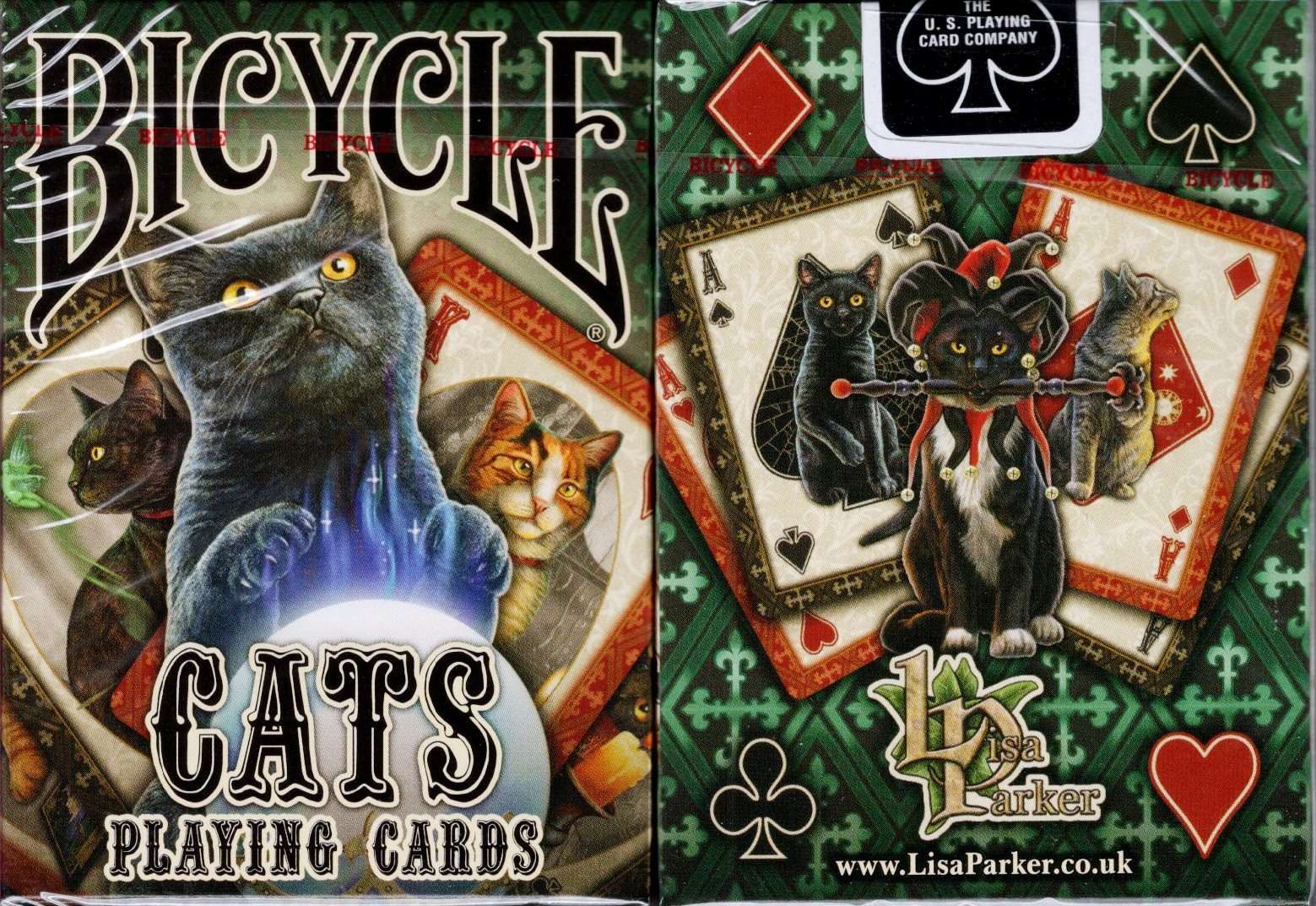 Cats Bicycle Playing Cards - Image 2