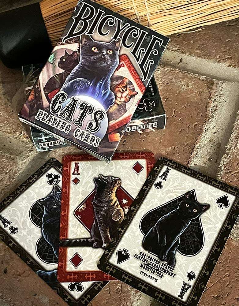 Cats Bicycle Playing Cards - Image 3