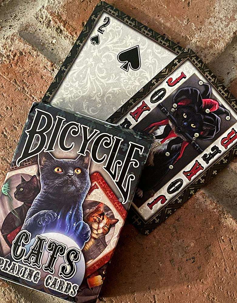 Cats Bicycle Playing Cards - Image 4